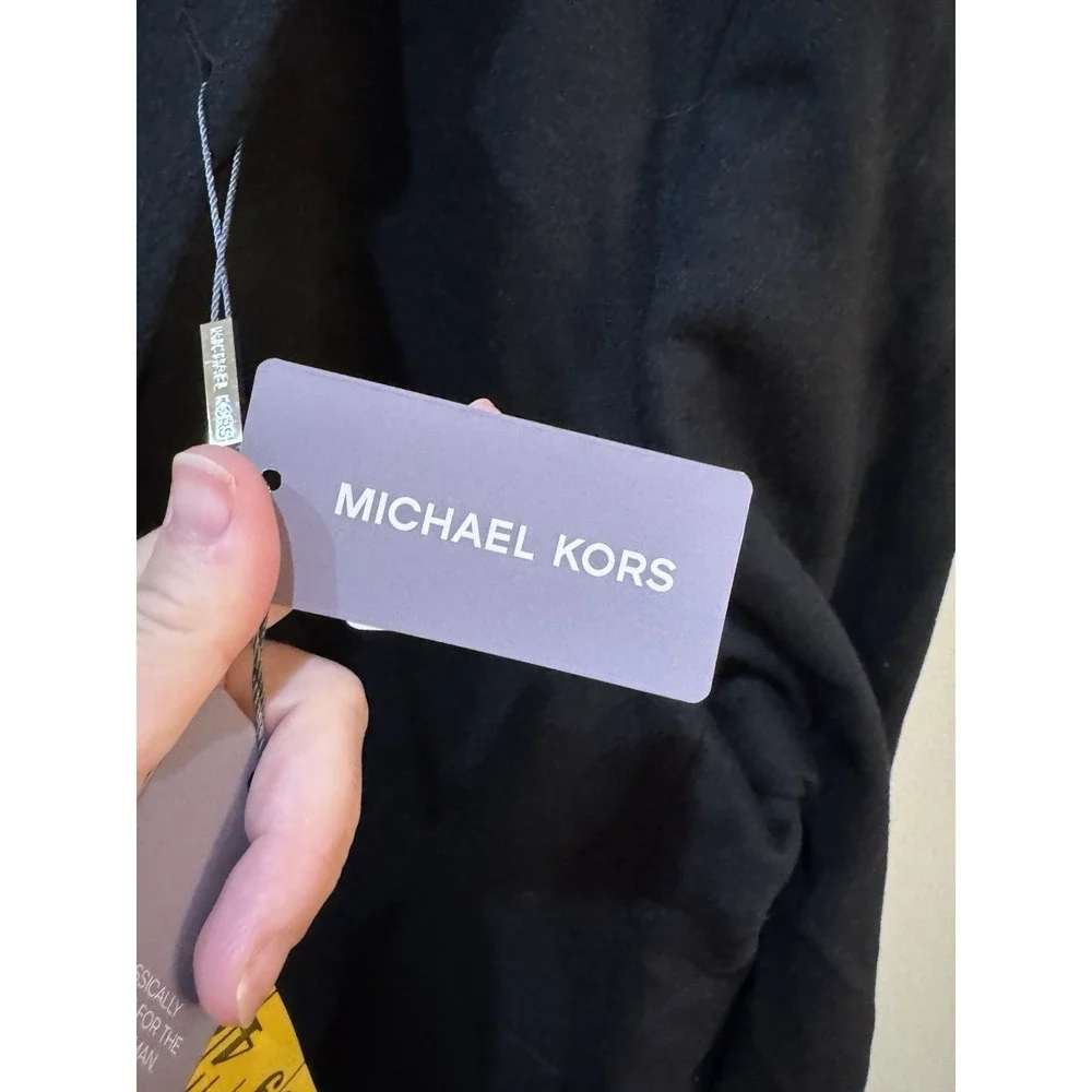 NWT‎ Michael Kors Men's Wool/ Cashmere Blend Lined Coat Size 48L